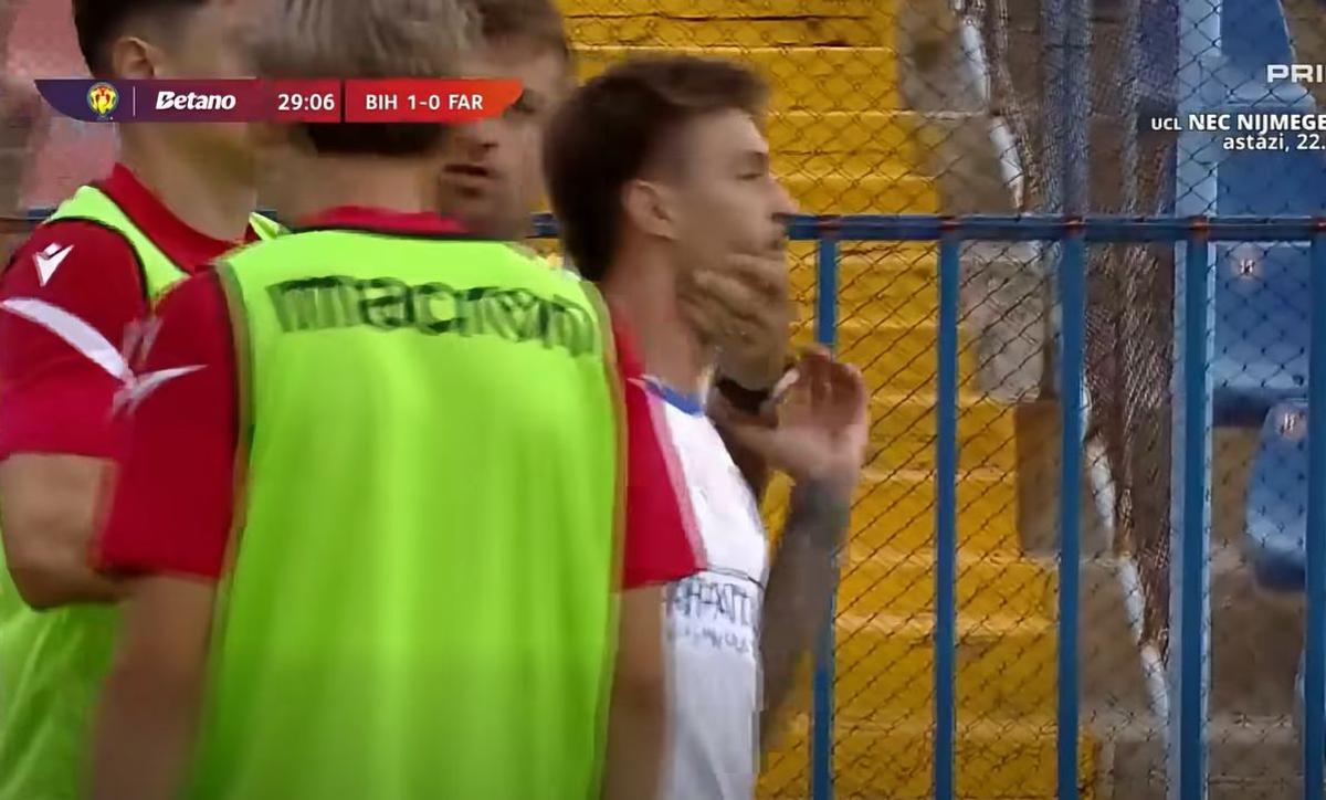 Răzvan Tănasă, apucat de gură de un membru al staff-ului celor de la FC Bihor
