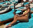 Bernadette Szocs se relaxează în Mykonos
