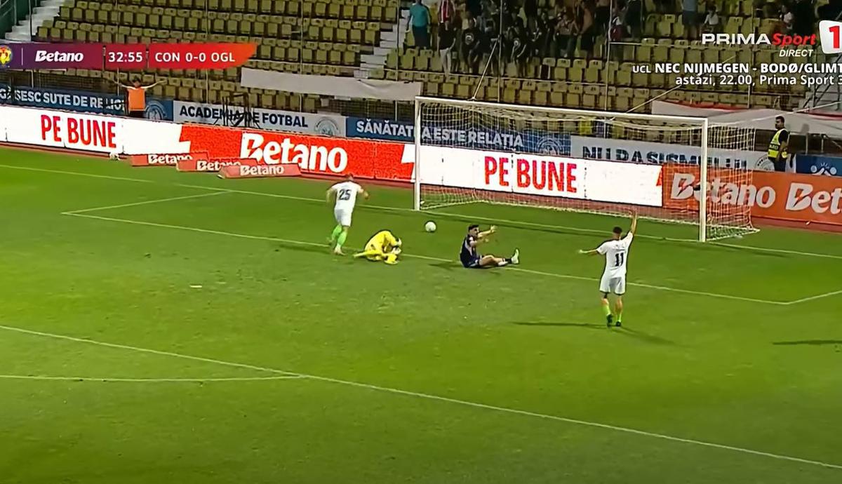 Din Sula, gol validat ERONAT în Chiajna - Oțelul » Greșeală majoră de arbitraj!