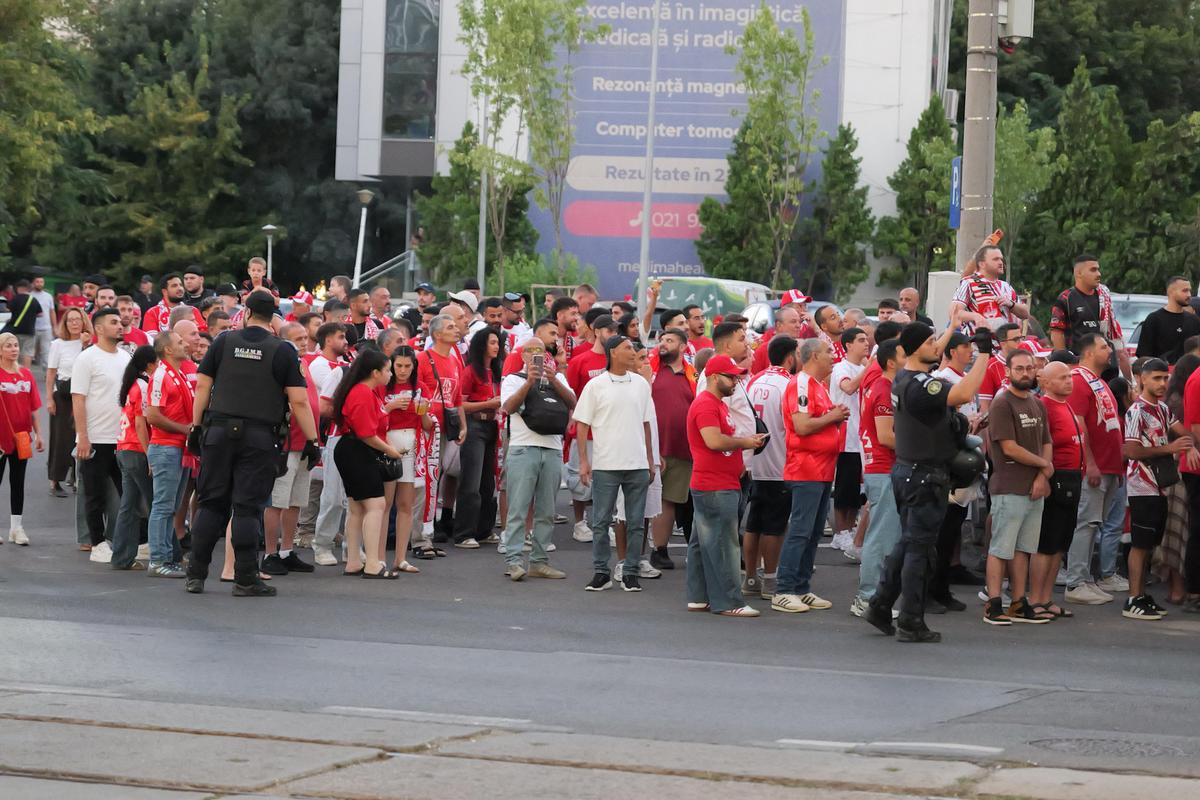 Imagini înainte de Hapoel Beer Sheva - Sabah Baku / FOTO: Andrei Furnigă (GSP.ro)