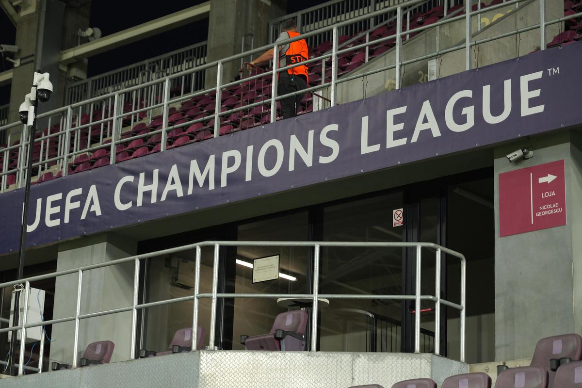 Imagini înainte de Hapoel Beer Sheva - Sabah Baku / FOTO: Andrei Furnigă (GSP.ro)
