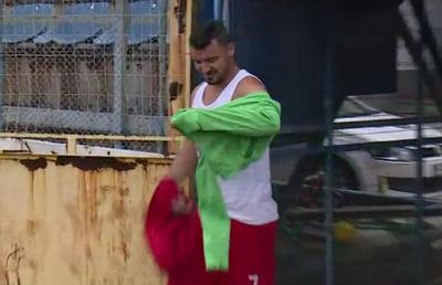 VIDEO Cum l-a ironizat Constantin Budescu pe Gabi Tamaș la antrenamentul Astrei » Ce scria pe tricoul său