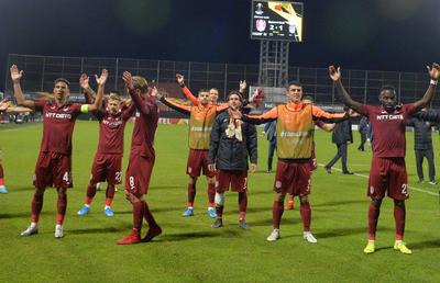 CFR CLUJ - LAZIO 2-1 // VIDEO Lucian Goian, entuziasmat de succesul CFR-ului: „Cei de la Lazio i-au privit de sus pe ardeleleni”