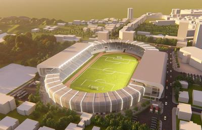 VIDEO Stadion modern în Liga 1! Astăzi au început lucrările