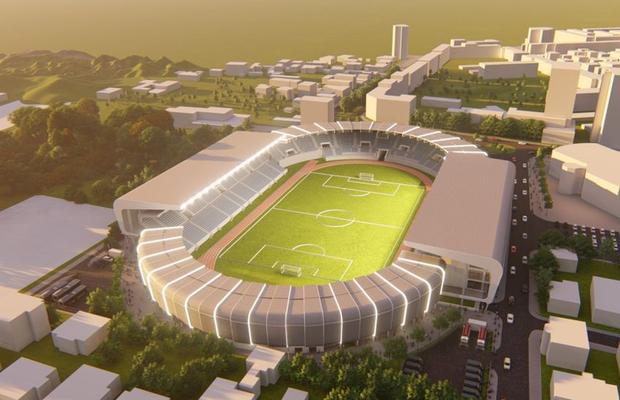 VIDEO Stadion modern în Liga 1! Astăzi au început lucrările
