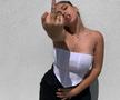 FOTO Iubita lui Florinel Coman a răbufnit pe Instagram: „Nu vă mai lăsaţi manipulaţi de societatea asta de c...t!” » Ce a deranjat-o pe focoasa brunetă