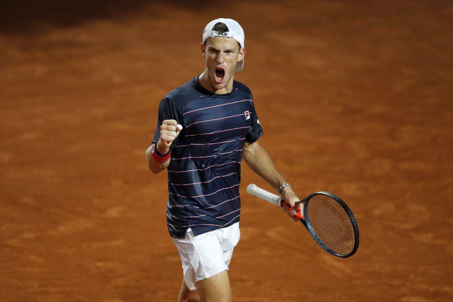 Diego Schwartzman. foto: Guliver/Getty Images ATP ROMA. Surpriză majoră: Rafael Nadal, eliminat în sferturi de jucătorul pe care îl învinsese de nouă ori în carieră