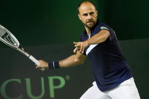 Marius Copil poate aduce punctul decisiv României / Sursă foto: Facebook @Romanian Davis Cup Team