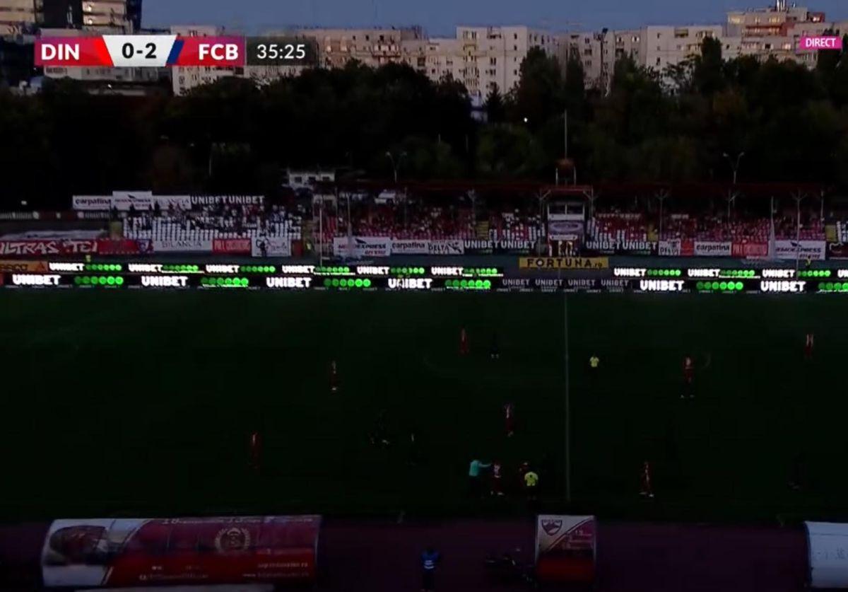 Dinamo - FC Botoșani, probleme cu nocturna și meci