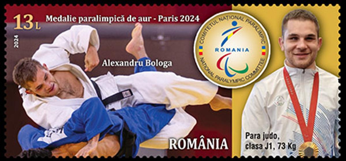 Timbre dedicate medaliaților la Jocurile Paralimpice
