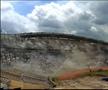 Stadionul Malaeziei, pus la pământ în câteva secunde, foto: X