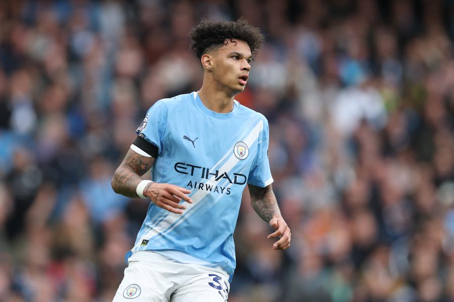 Nico O'Reilly, remarcatul lui Pep Guardiola după City - Napoli 2-0. FOTO: Getty Images NU e Haaland! Guardiola a avut un remarcat-surpriză după City - Napoli: „Sper că va juca pentru noi mulți ani”
