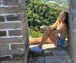 Milionara din top 10 WTA profită de pauza provocată de accidentare: „Prima experiență la Marele Zid. Ce priveliște minunată!”