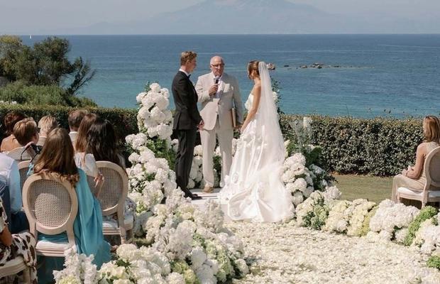 Fost jucător de Top 10 a avut o nuntă de poveste în Grecia