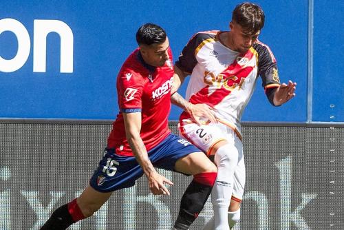 Andrei Rațiu în Osasuna - Rayo Vallecano // Foto: Instagram