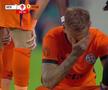 Drăguș „s-a rupt” după 38 de minute! Dublă-lovitură, pentru FCSB și Hagi