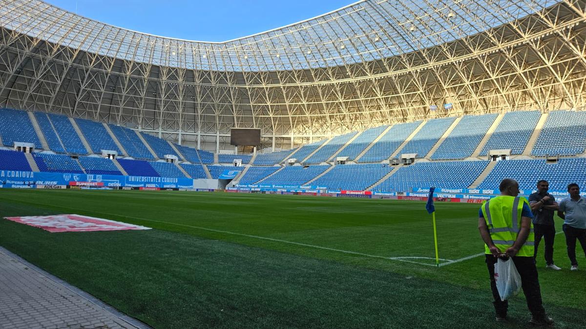 „Ion Oblemenco”, înainte de Universitatea Craiova - FCSB