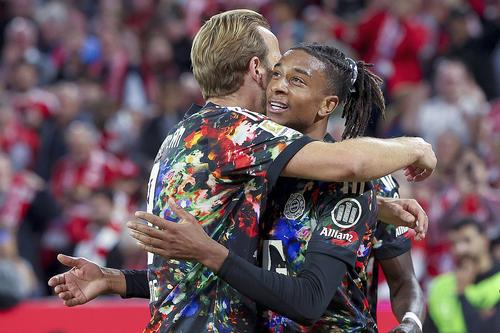 Harry Kane și Michael Olise au dat recital cu Union Berlin / foto: Imago Images