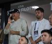 Dan Șucu răspunde la telefon, la câteva minute după golul fiului său FOTO: Ionuț Iordache (GSP)
