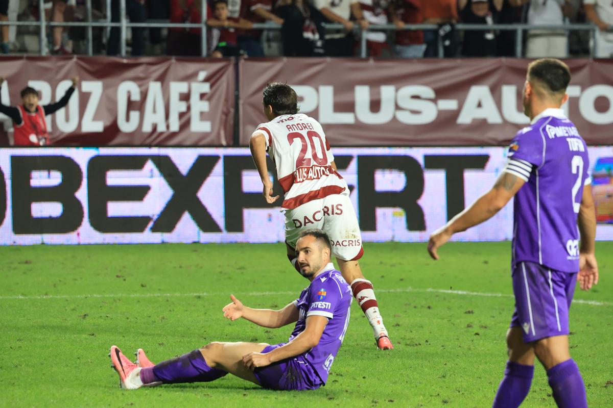 Andrei Şucu, în Rapid - FC Argeş 3-1