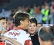 Andrei Șucu, la finalul meciului în care a marcat primul său gol în Superliga FOTO: Ionuț Iordache (GSP)