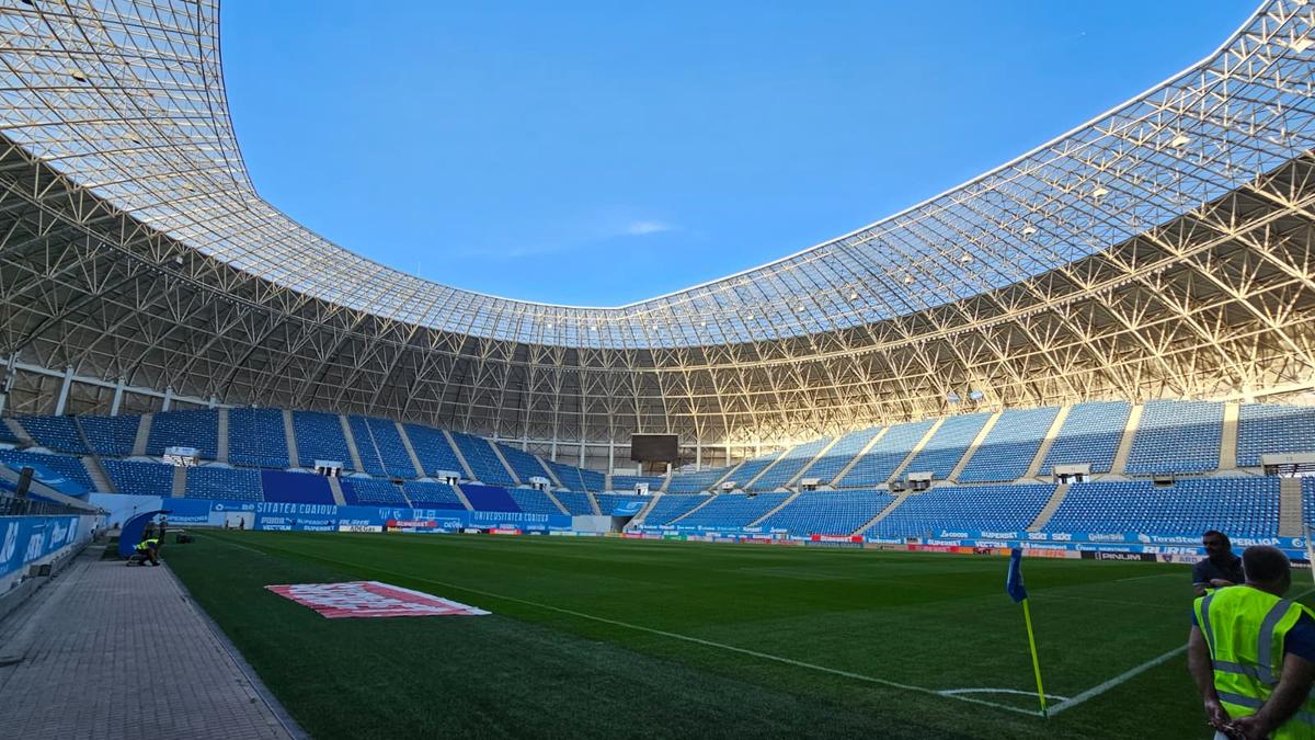 „Ion Oblemenco”, înainte de Universitatea Craiova - FCSB