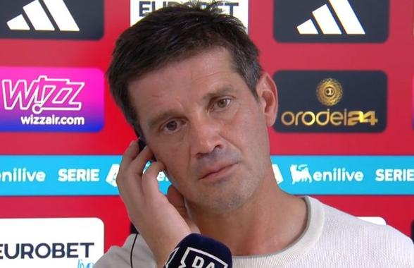 Cristi Chivu, despre ce s-a întâmplat la pauză: „Le-am spus-o. Este adevărul absolut și este ceea ce gândesc”