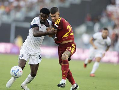 AS Roma - Inter, pentru locul 1 în Serie A