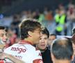 Andrei Șucu, la finalul meciului în care a marcat primul său gol în Superliga FOTO: Ionuț Iordache (GSP)