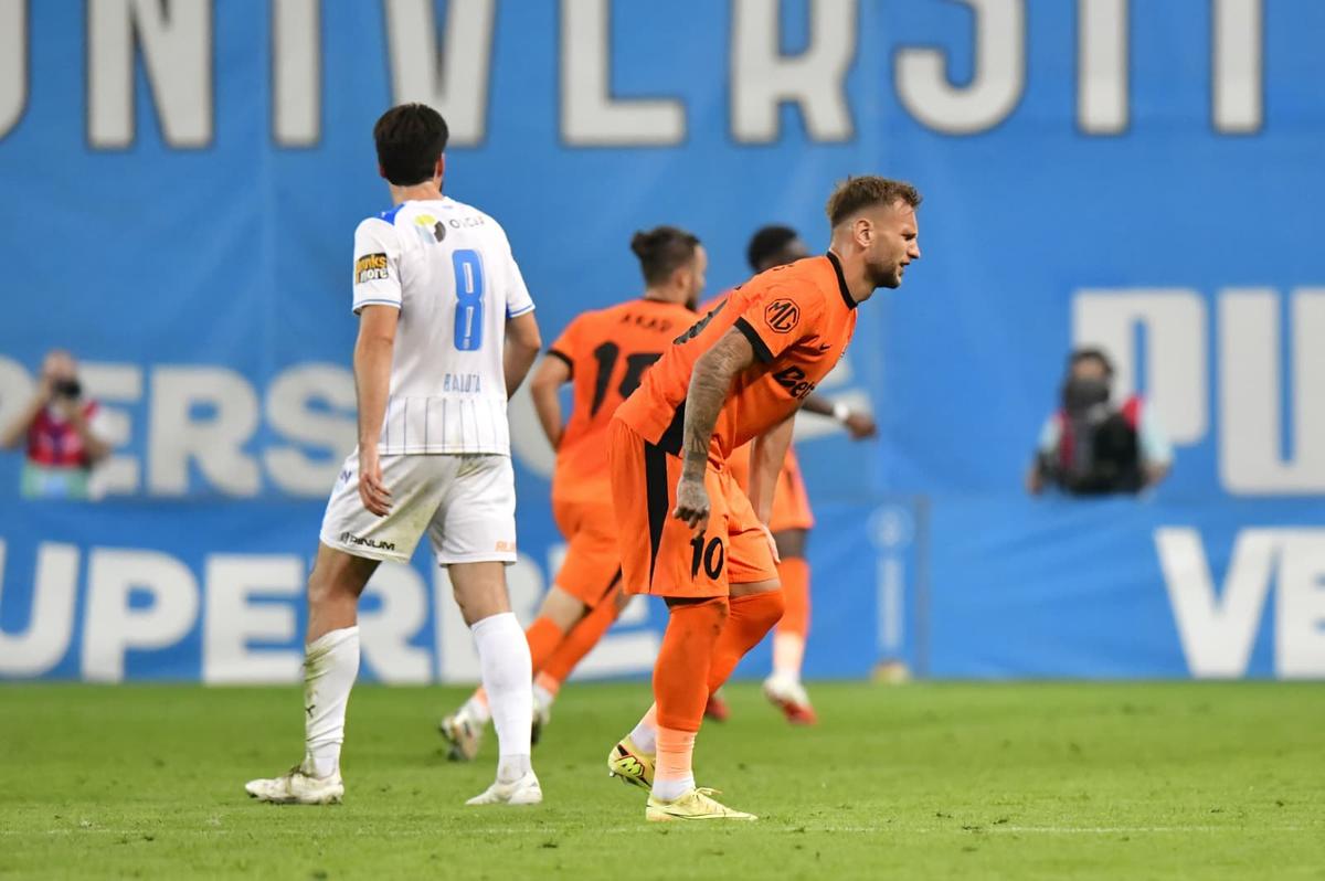 Drăguș „s-a rupt” după 38 de minute! Dublă-lovitură, pentru FCSB și Hagi
