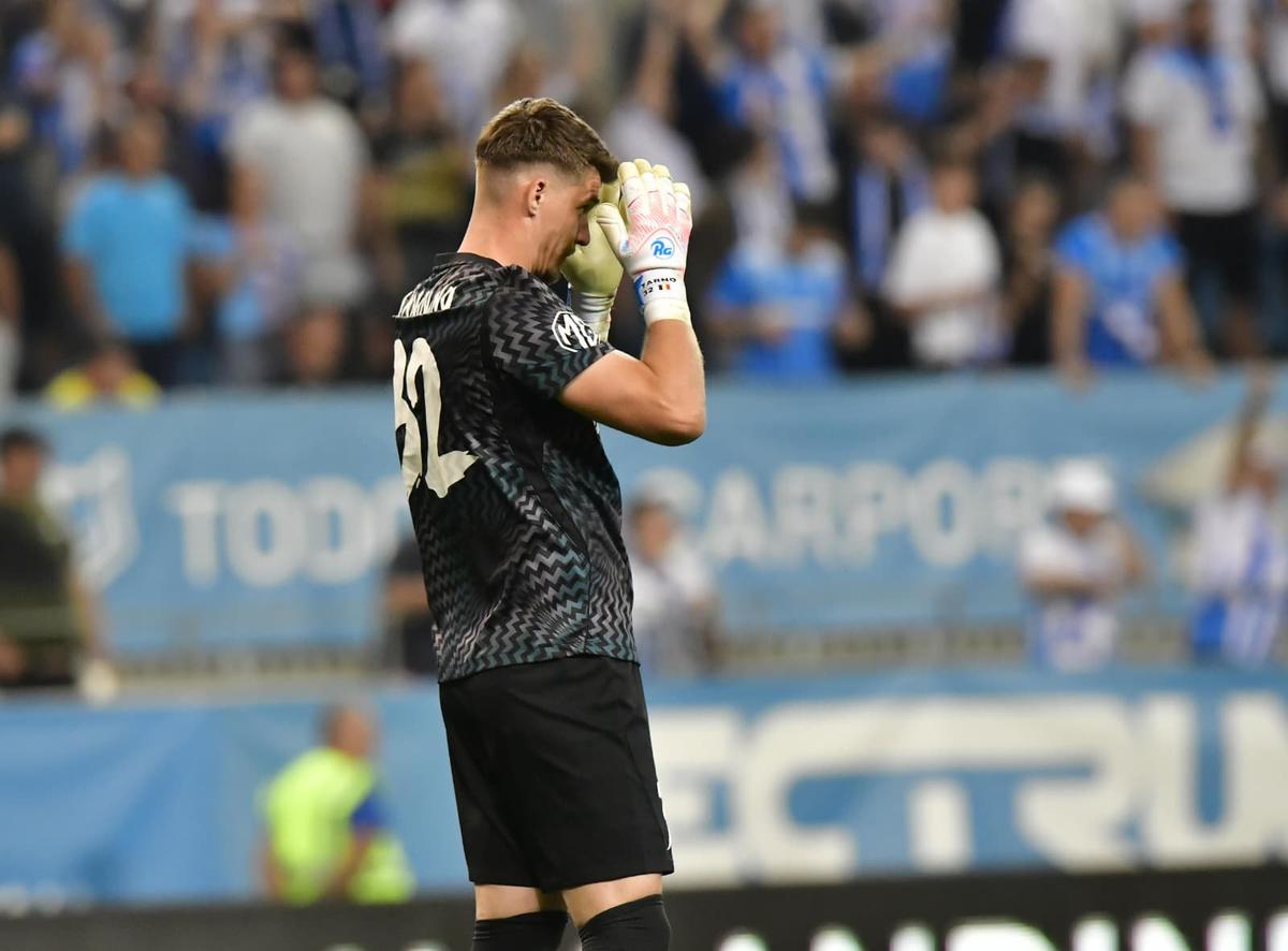 Gestul grăitor al lui Marius Baciu imediat după 0-5 în Bănie