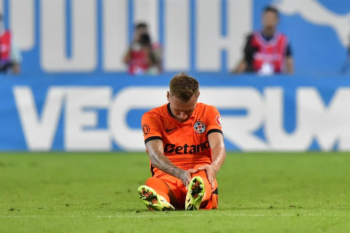 Denis Drăguș s-a accidentat în Craiova - FCSB