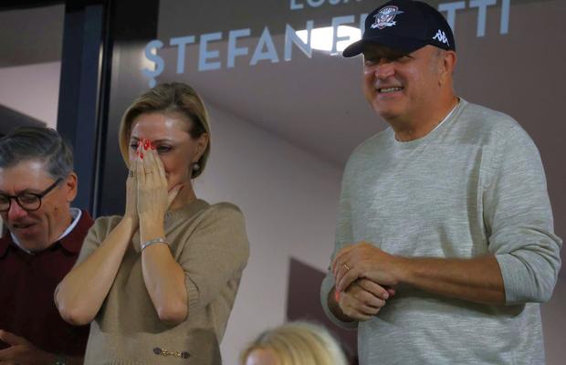 Trei cuvinte a scris Diana Șucu, după ce fiul Andrei a marcat primul gol pentru Rapid