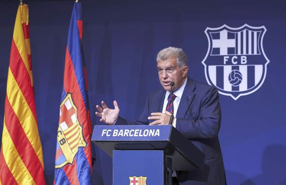 Laporta a atacat din nou Real Madrid: „Când au o problemă, le mai dau un teren”