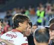 Andrei Șucu, la finalul meciului în care a marcat primul său gol în Superliga FOTO: Ionuț Iordache (GSP)