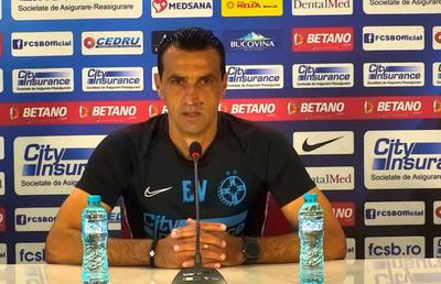 CHINDIA - FCSB // VIDEO Bogdan Vintilă a răspuns punct cu punct: ce-l enervează cel mai tare, marea problemă cu jucătorii de la FCSB, când revine Dennis Man
