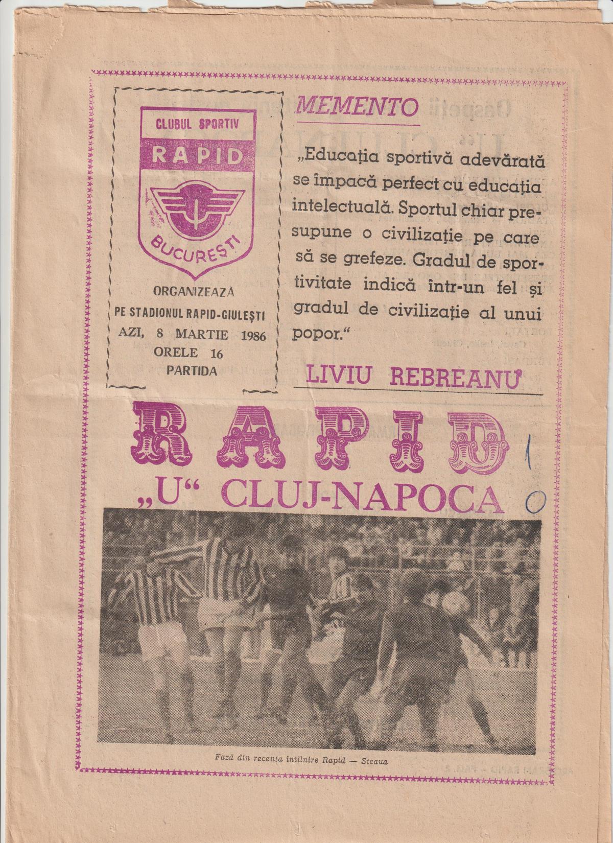 Radu Calin Cristea - Rapid