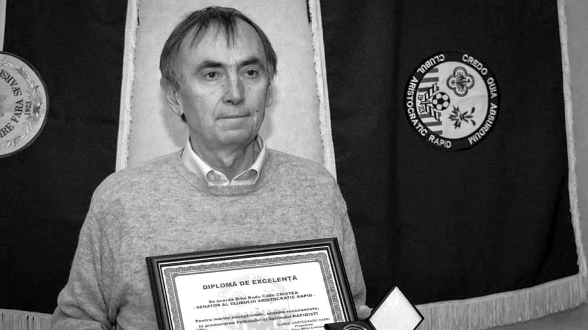 Octavian Pescaru, editorial emoționant despre Radu Călin Cristea » „Scriitoru’”, Directorul Literaturii Rapidiste, a pus pana jos