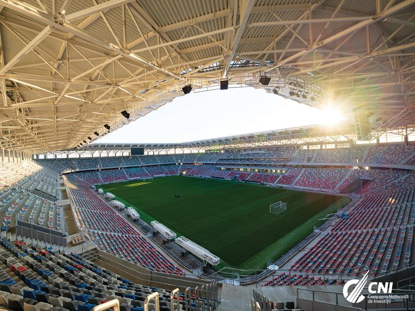 Arena din Bulevardul Ghencea e aproape finalizată și se pregătește recepția