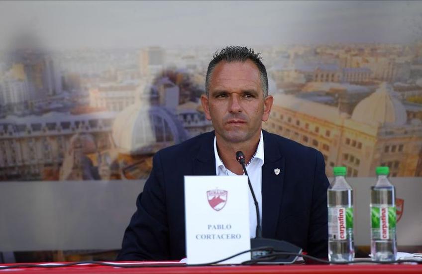 Pablo Cortacero cere răbdare din partea fanilor lui Dinamo și promite că va lua măsuri împotriva arbitrilor din Liga 1.