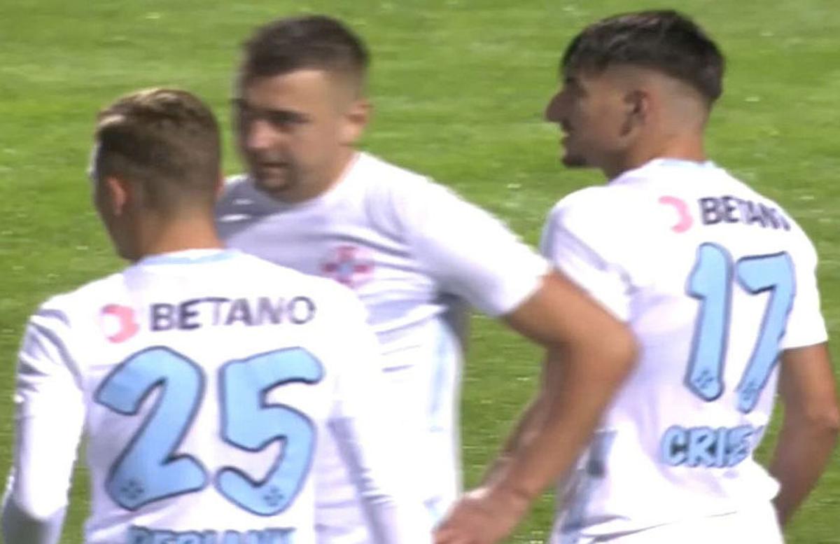 Clinceni - FCSB - fault Cristea -Rusescu