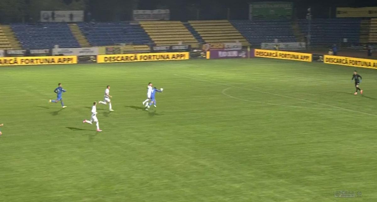 Clinceni - FCSB - fault Cristea -Rusescu
