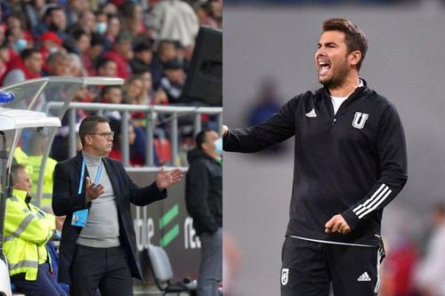 Flavius Stoican și Adrian Mutu