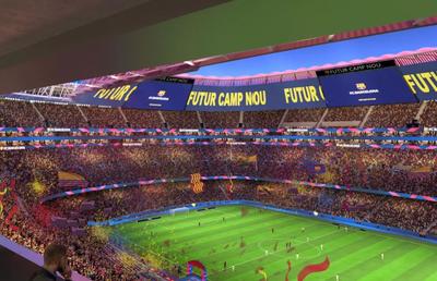 OZN » Când va fi gata stadionul Barcelonei de 900 de milioane de euro