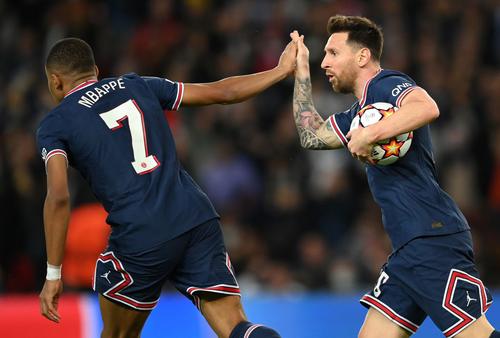 Leo Messi (34 de ani) a marcat prima „dublă” în tricoul lui PSG, în victoria 3-2 cu Leipzig, din grupele Ligii Campionilor.