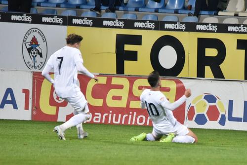 Ronaldo Deaconu, bucurie după ce a marcat în poarta lui Dinamo
Foto: Alexandru Vereș facebook/gazmetan