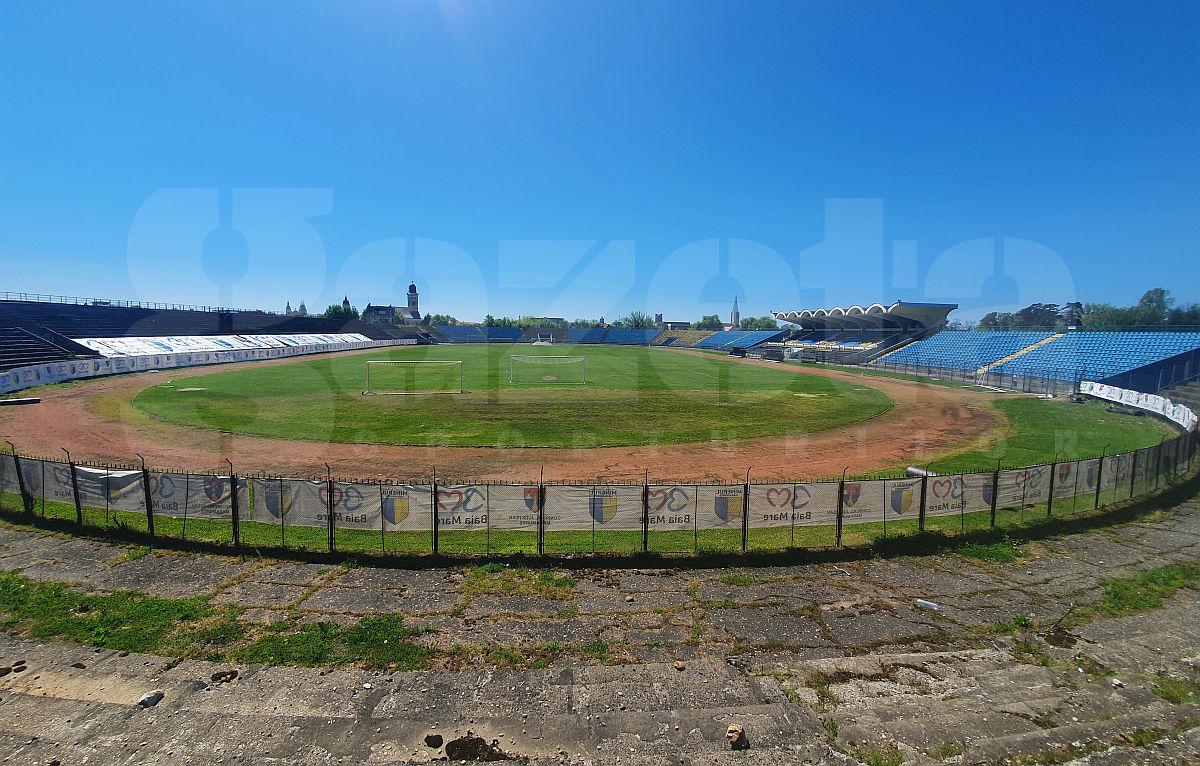 Dezolant! Așa arată acum stadionul care speria Divizia A cu „Morișca”, unde marele Real Madrid a fost ținut în șah