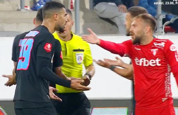 4 cartonașe roșii în finalul nebun din UTA - FCSB, două venite pentru gesturi batjocoritoare identice! » Dică acuză: „A fost prea de tot!”