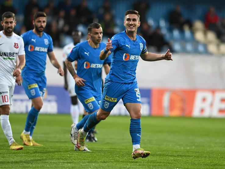 Hermannstadt - CSU Craiova // sursă foto: Facebook @ Universitatea Craiova