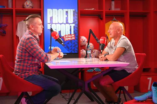 Bogdan Enoiu e următorul invitat la podcastul „Profu' de Sport” / foto: Raed Krishan
